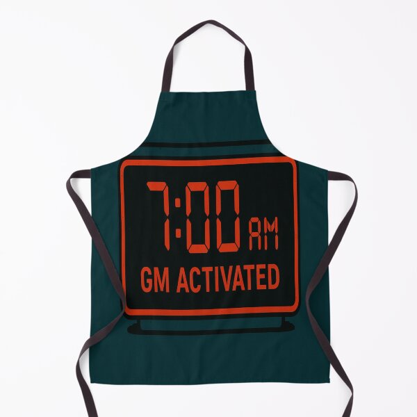 Item preview, GM Activated – Retro Digital Alarm Clock Design designed and sold by StudioCultura.