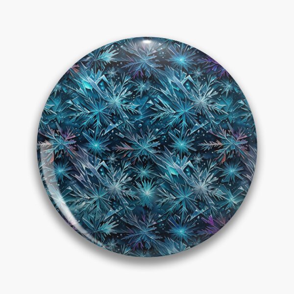 Item preview, Ice Crystals Seamless Pattern designed and sold by Korral.