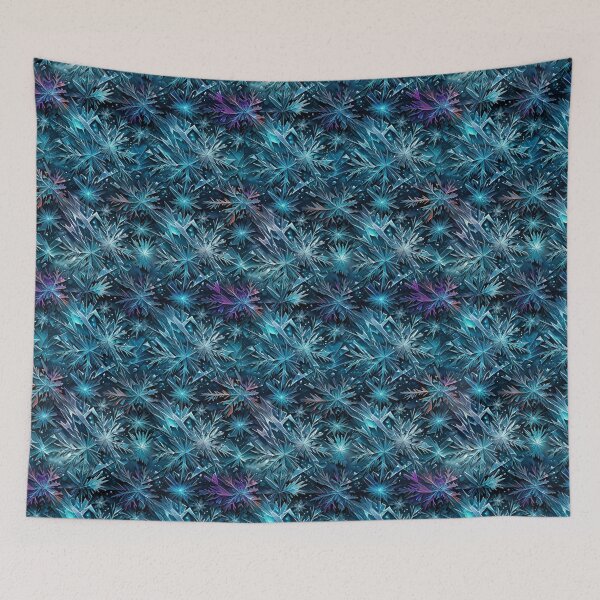 Item preview, Ice Crystals Seamless Pattern designed and sold by Korral.