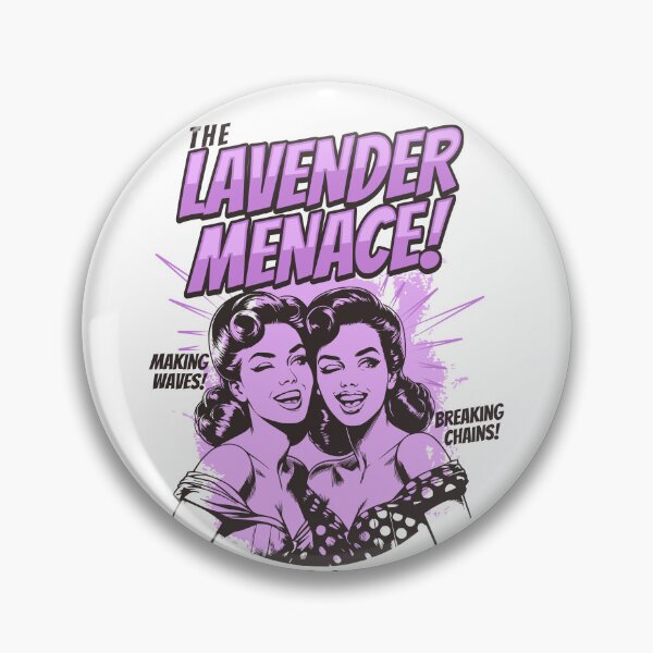 Item preview, Vintage Style Lesbians The Lavender Menace designed and sold by humnoo.