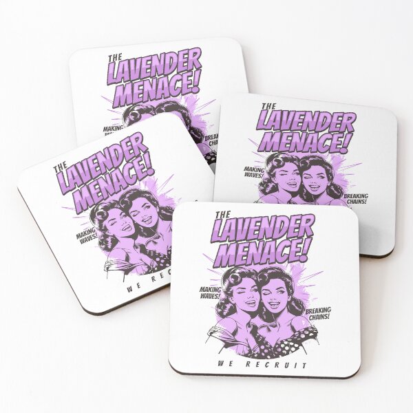 Item preview, Vintage Style Lesbians The Lavender Menace designed and sold by humnoo.