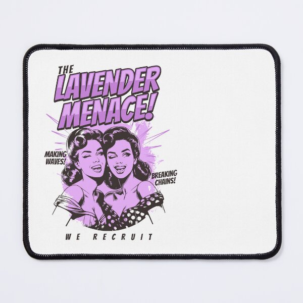 Item preview, Vintage Style Lesbians The Lavender Menace designed and sold by humnoo.