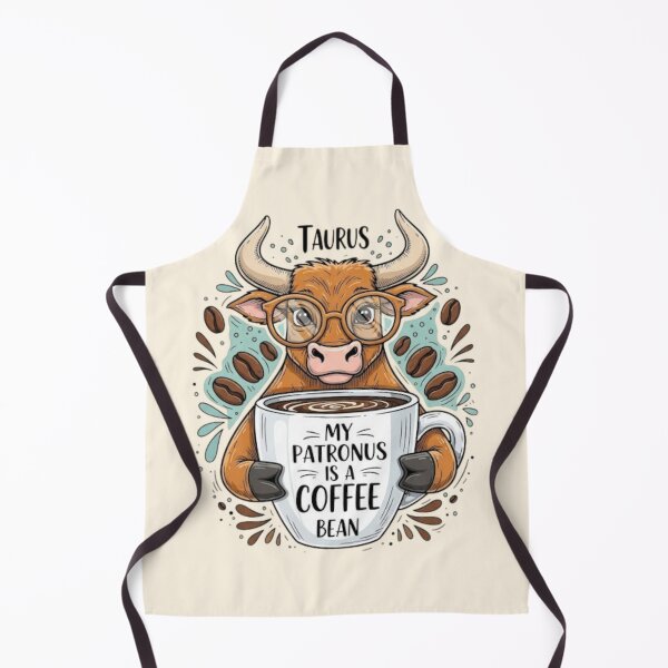 Item preview, Taurus Zodiac Coffee Lover Design – Patronus Espresso Spell Shirt designed and sold by Heal of Souls Designs .