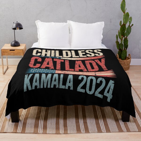 Item preview, Kamala Harris Shirt Childless Cat Ladies for KamalaHarris 47 designed and sold by Nekusa.