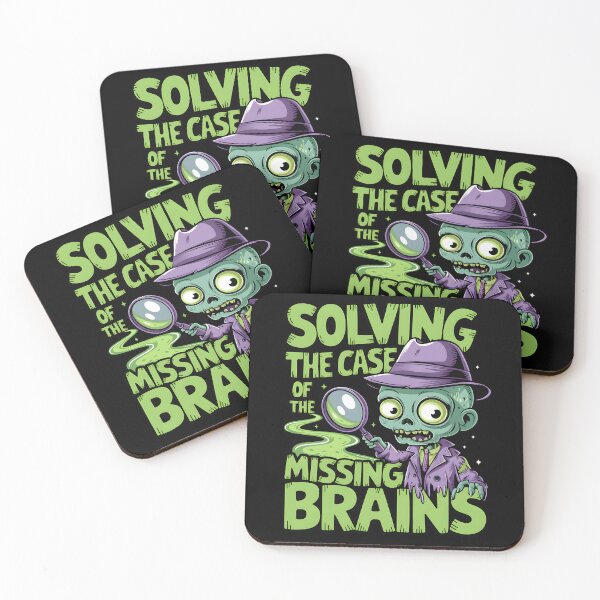 Item preview, Solving The Case Of The Missing Brains designed and sold by Wegetees.