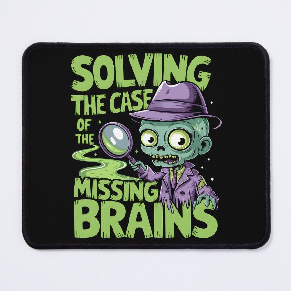 Item preview, Solving The Case Of The Missing Brains designed and sold by Wegetees.