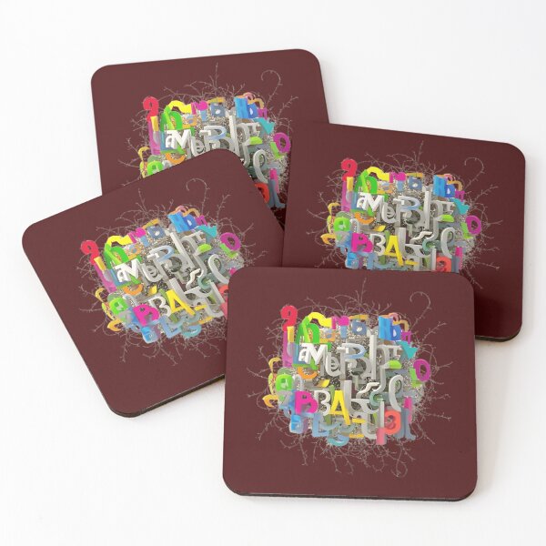Item preview, Colorful Alphabet Chaos designed and sold by Danivique.