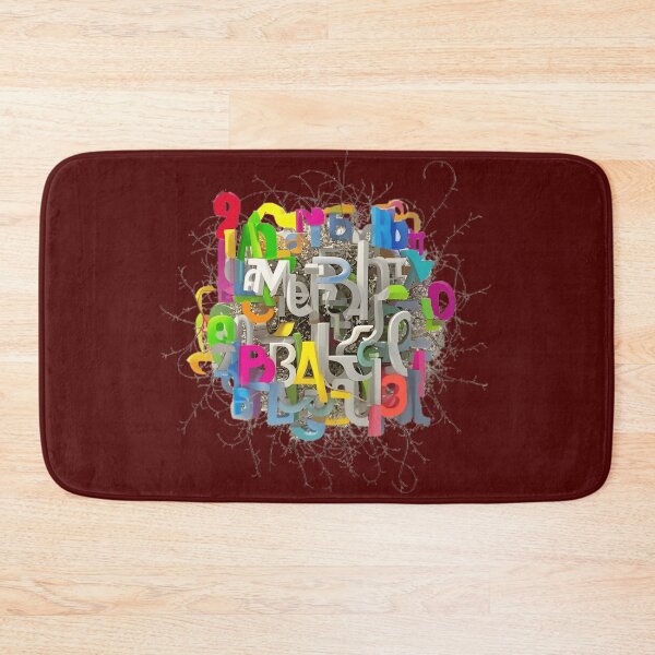 Item preview, Colorful Alphabet Chaos designed and sold by Danivique.