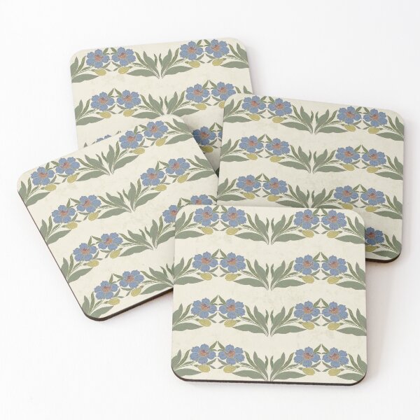 Item preview, Earthy Floral Delight seamless pattern designed and sold by NelenaArt.
