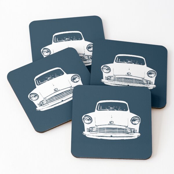 Item preview, Standard Pennant 1950s British classic car block white designed and sold by soitwouldseem.