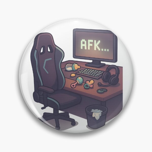 Item preview, My Kids Think I'm AFK – I'm Just Hiding From Diapers designed and sold by Aube11.