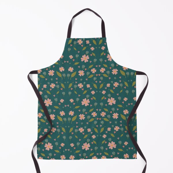 Item preview, Teal floral designed and sold by SB Illustrations1.