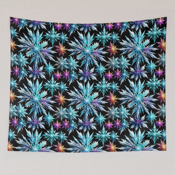 Item preview, Ice Crystals Seamless Pattern designed and sold by Korral.