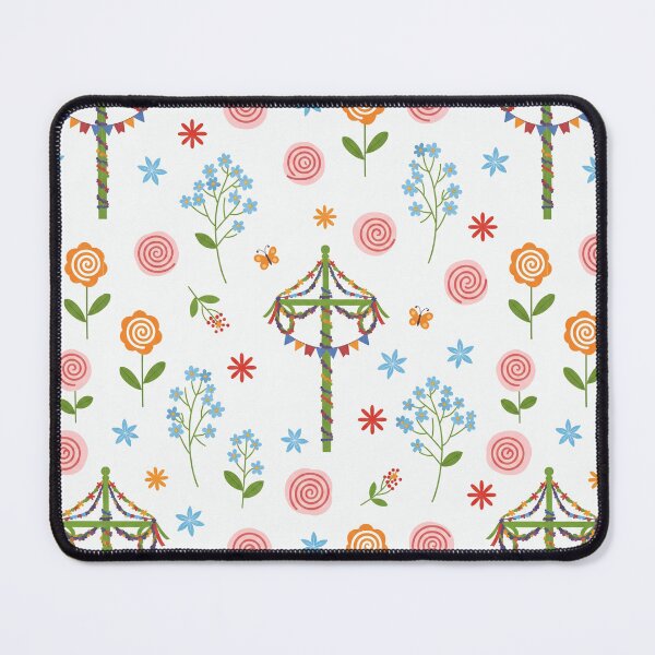 Item preview, Cute Midsummer Maypole Floral Pattern designed and sold by tretyakov.