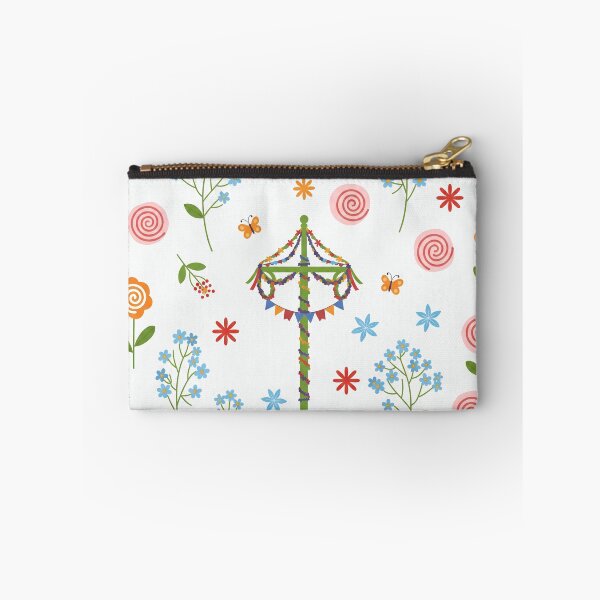 Item preview, Cute Midsummer Maypole Floral Pattern designed and sold by tretyakov.