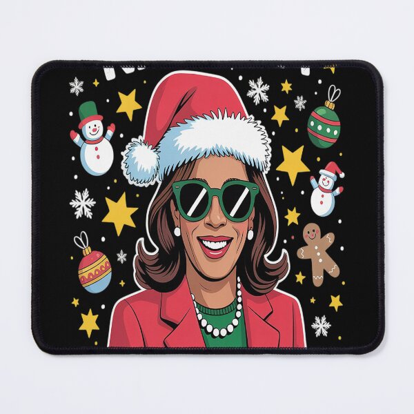Item preview, Kamala la la la Christmas sweatshirt,Harris Walz Christmas designed and sold by Nekusa.
