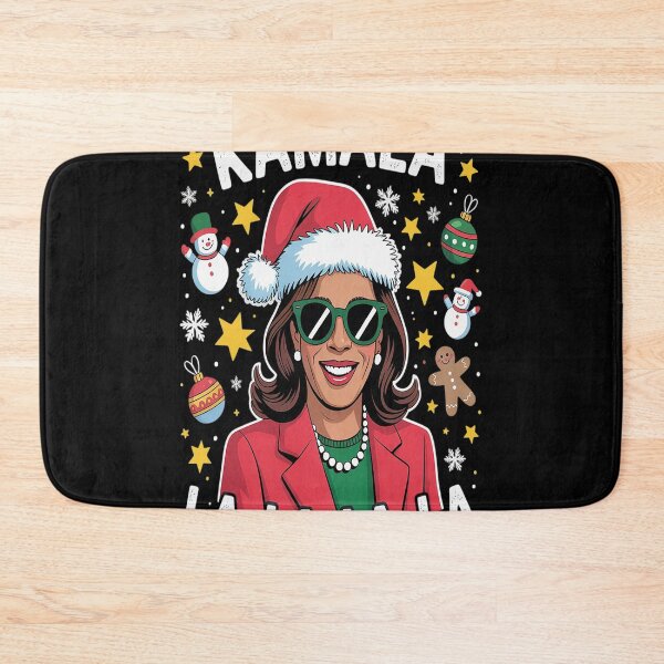 Item preview, Kamala la la la Christmas sweatshirt,Harris Walz Christmas designed and sold by Nekusa.