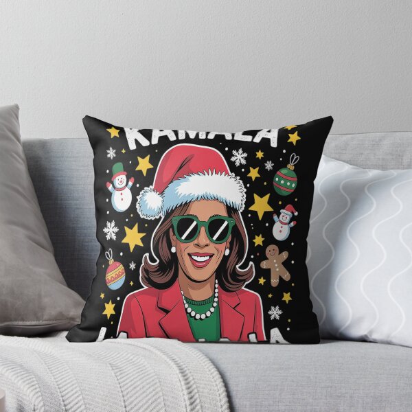 Item preview, Kamala la la la Christmas sweatshirt,Harris Walz Christmas designed and sold by Nekusa.