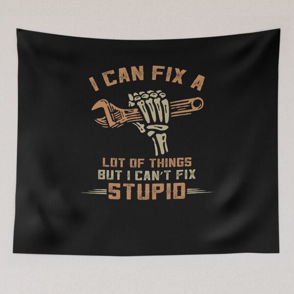 Item preview, I Can Fix A Lot Of Things But I Can't Fix Funny Dad Jokes design designed and sold by Run to Creations.