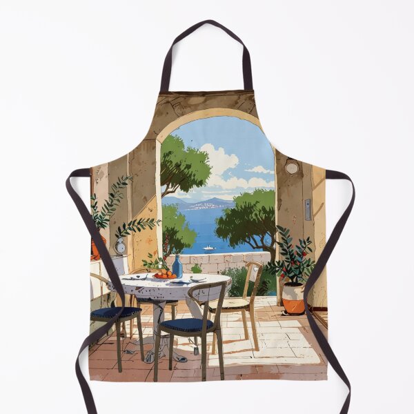 Item preview, Mediterranean Breeze-Coastal Courtyard designed and sold by FilMate.