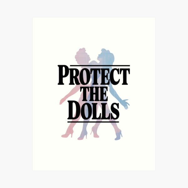 Item preview, Protect the Dolls Trans Rights Support T-Shirt designed and sold by stickercuffs.