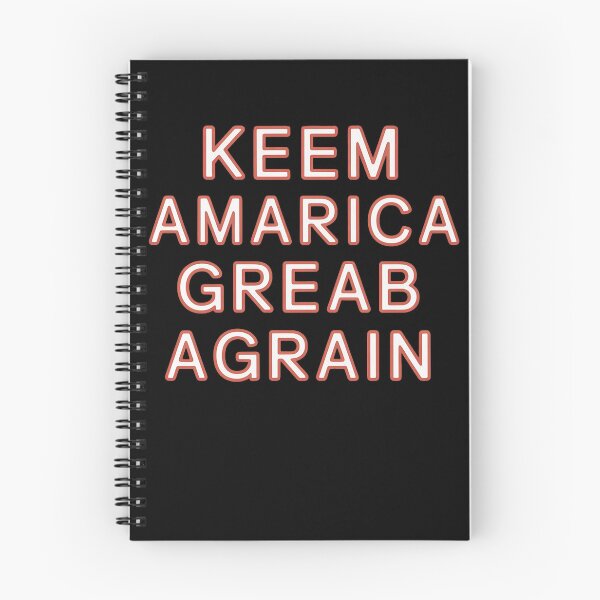 Item preview, Keem Amarica Greab Agrain Misspelled Anti Trump designed and sold by Nekusa.