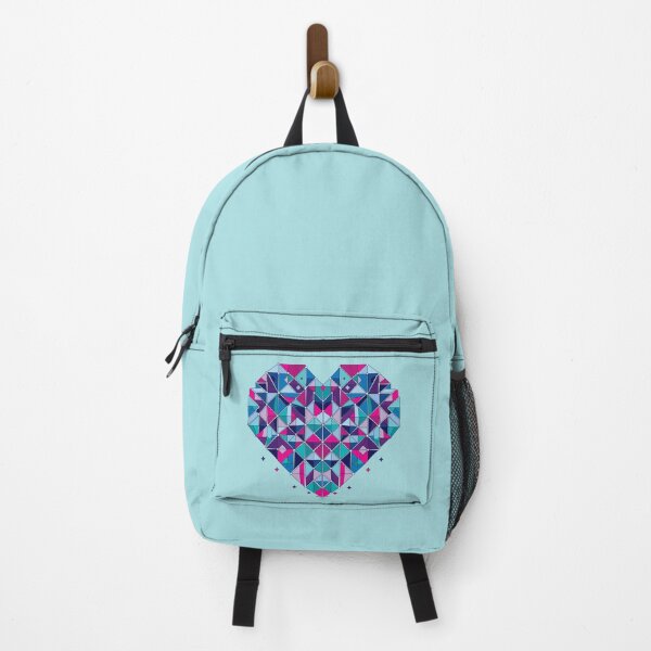 Item preview, Mosaic Heart – A Colorful Geometric Valentine designed and sold by LadyInEverGreen.