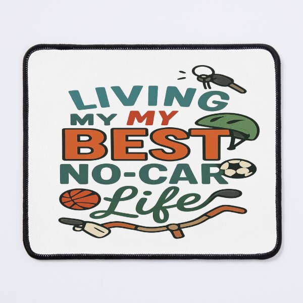 Item preview, Living My Best No-Car Life – Mackinac Island Vibes designed and sold by Globalcitytees.
