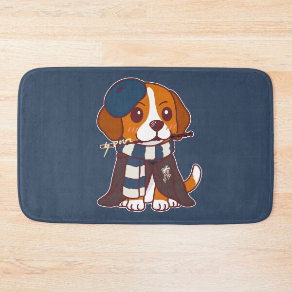 Item preview, Wise Wizard Dog – Magic Academy Beagle in Blue Scarf designed and sold by BGMeYou.