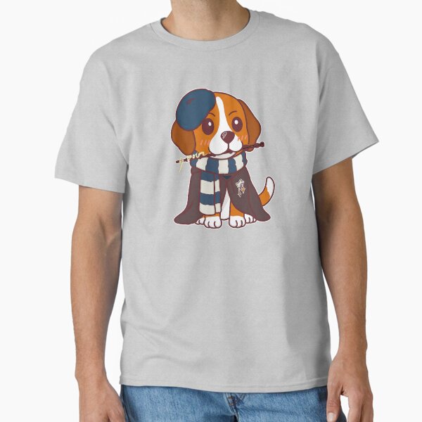 Item preview, Wise Wizard Dog – Magic Academy Beagle in Blue Scarf designed and sold by BGMeYou.