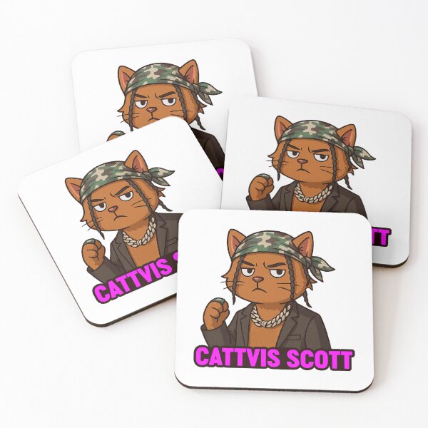 Item preview, Cool Cat Rapper with Braids designed and sold by FriskySloths.