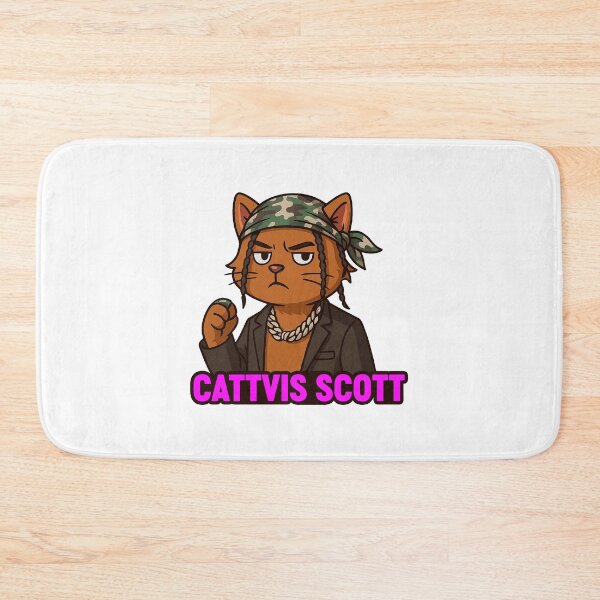 Item preview, Cool Cat Rapper with Braids designed and sold by FriskySloths.