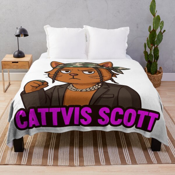 Item preview, Cool Cat Rapper with Braids designed and sold by FriskySloths.