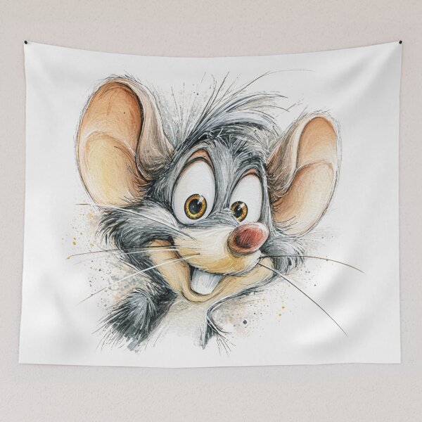 Item preview, Cute Cartoon Mouse  designed and sold by StudioRedKoala.