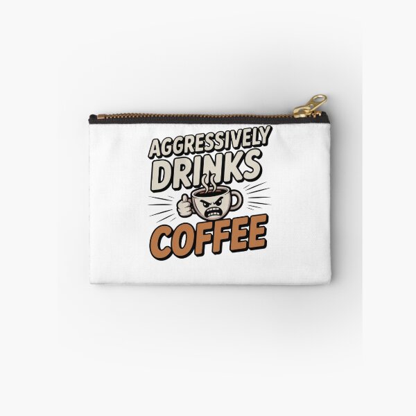 Item preview, *aggressively drinks coffee* designed and sold by Mateusz Majcherek.