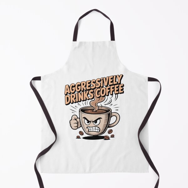 Item preview, *aggressively drinks coffee* designed and sold by Mateusz Majcherek.