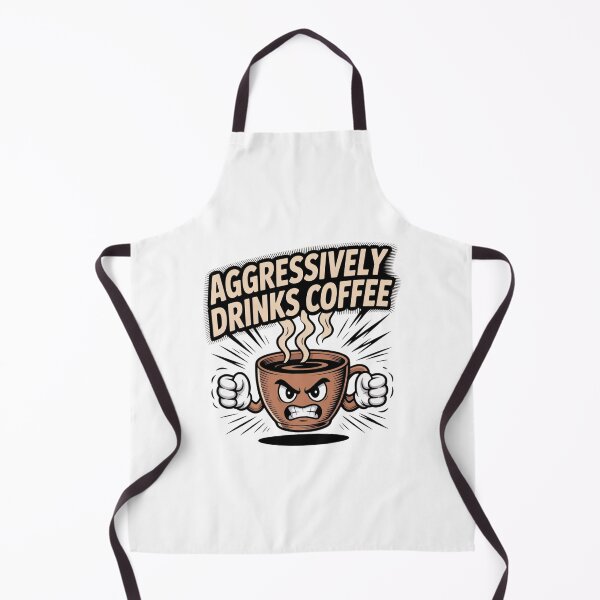 Item preview, *aggressively drinks coffee* designed and sold by Mateusz Majcherek.