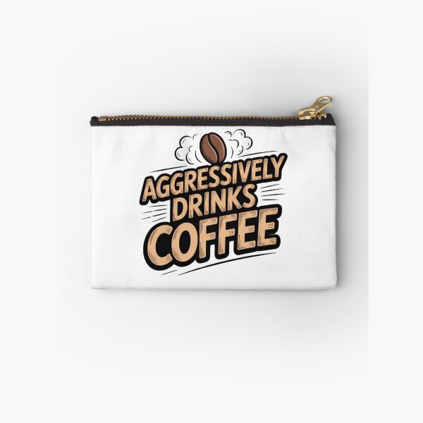 Item preview, *aggressively drinks coffee* designed and sold by Mateusz Majcherek.