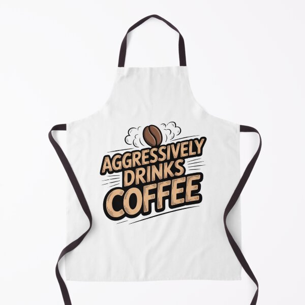 Item preview, *aggressively drinks coffee* designed and sold by Mateusz Majcherek.