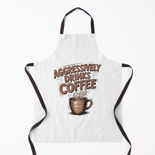 Item preview, *aggressively drinks coffee* designed and sold by Mateusz Majcherek.