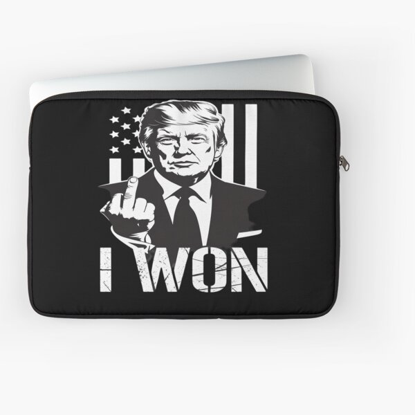 Item preview, I Won - Trump 47 President Middle Finger designed and sold by nogs222.