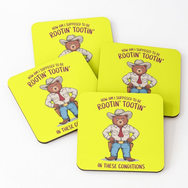 Item preview, rootin tootin, cowboy, possum, tootin, meme, rootin, wild west designed and sold by happinesproject.