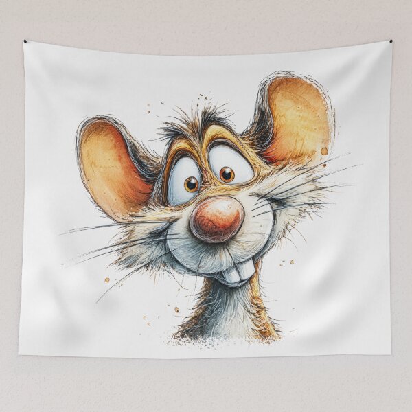 Item preview, Cute Cartoon Mouse  designed and sold by StudioRedKoala.