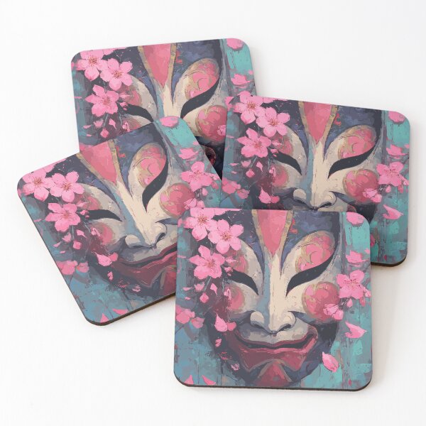 Item preview, Traditional Kabuki Mask designed and sold by bapupa.