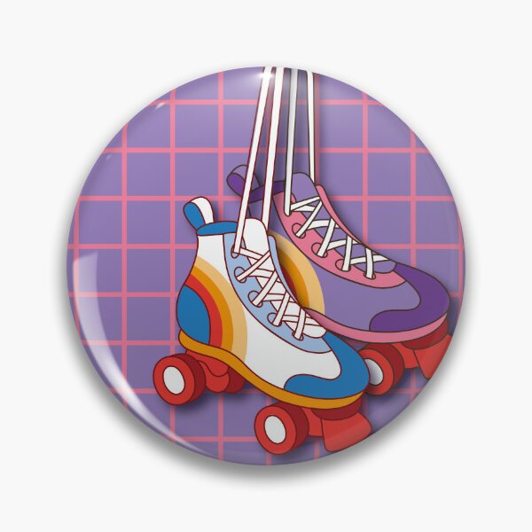 Item preview, Roller skates purple designed and sold by hamburgerliebe.