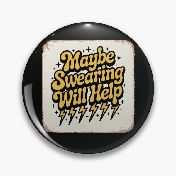 Item preview, maybe swearing will help designed and sold by Mateusz Majcherek.