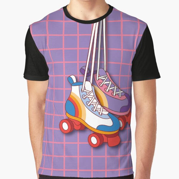 Vista previa del artículo con la obra «Patines morados», diseñado y vendido por hamburgerliebe.