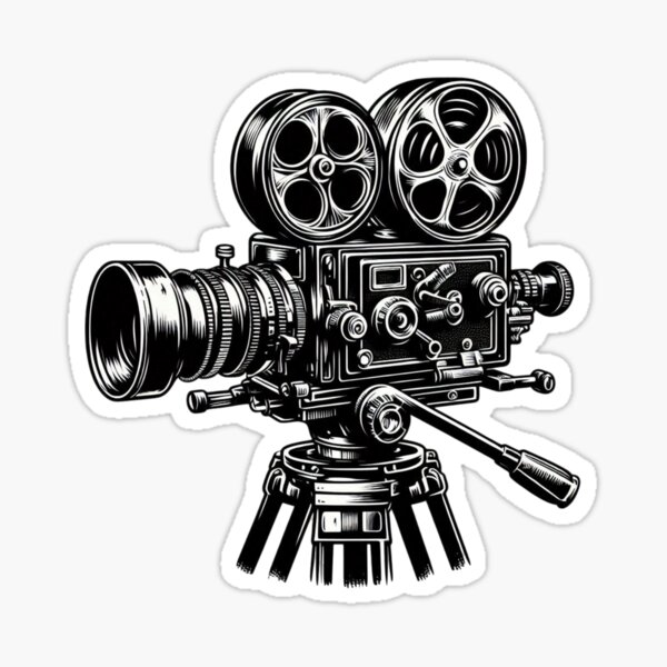 Artikel-Vorschau von Vintage-Filmkamera, designt und verkauft von dggtree.