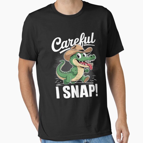 Item preview, Alligator Careful Snap Funny Zoo Keeper Herpetologist designed and sold by axelvic.