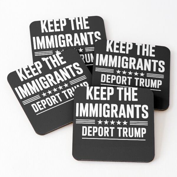 Item preview, Keep the Immigrants Deport Trump Funny designed and sold by Nekusa.